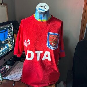 Red Men's Graphic Jersey